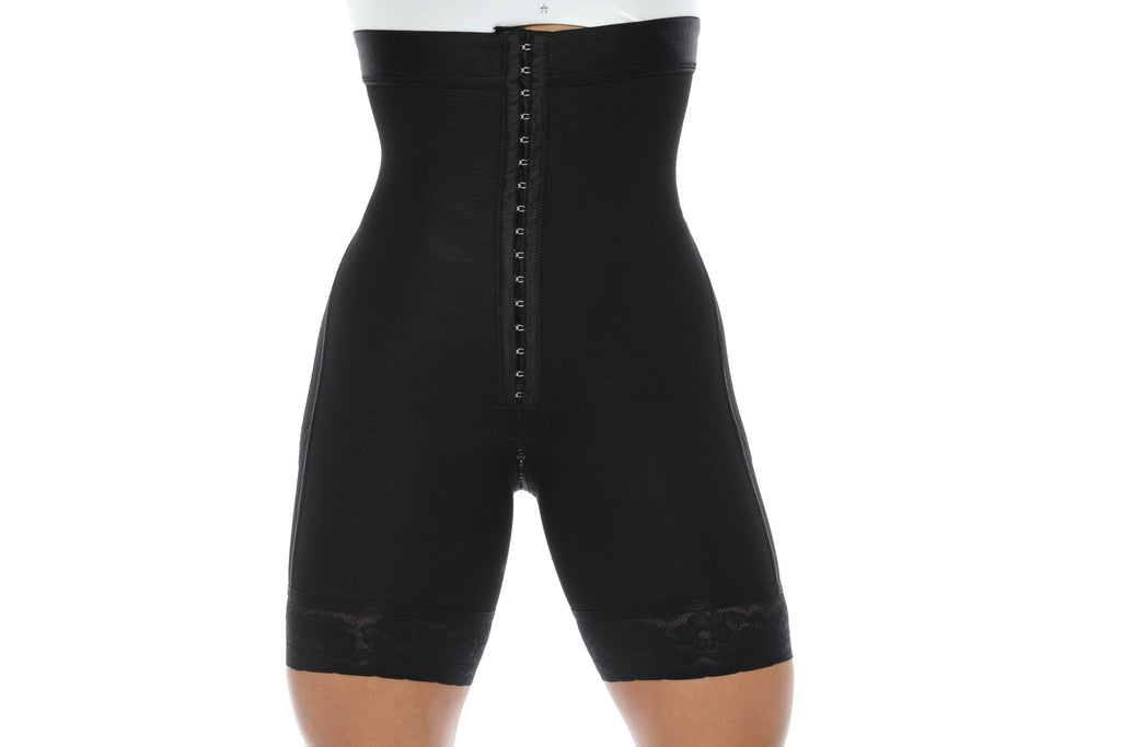 Short Talle Alto Negro – Control de Abdomen y Levanta Cola