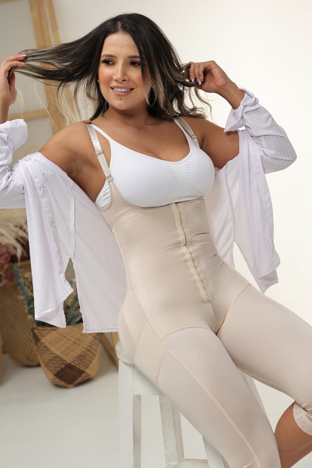 Textura de la tela Triconet de alta compresión Mi Care.